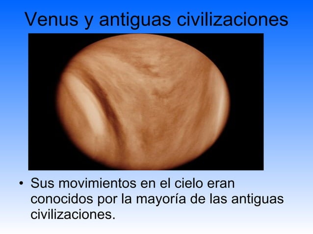 Planeta Venus PPT