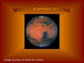Image Courtesy of NASA/JPL-Caltech 
 