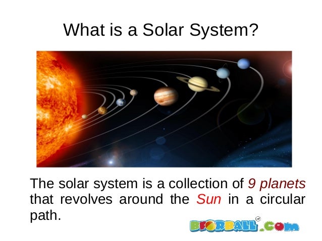 Solar System And Planets For Kindergarten Childrens