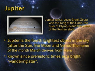 Roman Planets