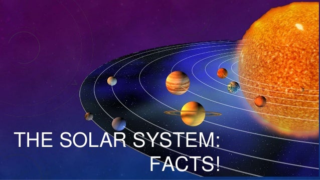 Present Simple Facts About The Solar System