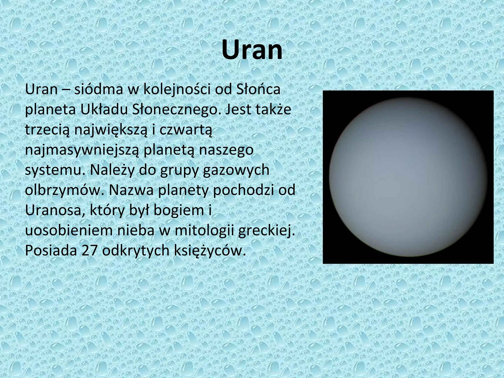 Planety ukladu slonecznego | PPT