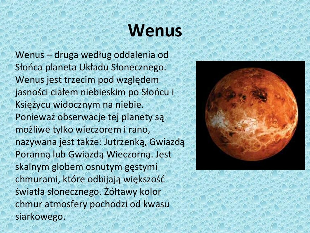 Najblizsza Słońca Planeta Naszego Ukladu Planety ukladu slonecznego