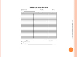 COLOMBIANTIPICSEXPORTS
 