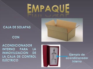 Plan Exportador Caja De Control Electrico