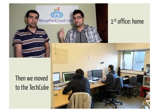 1st office: home




Then we moved
to the TechCube
 
