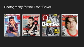 Photography for the Front Cover
 