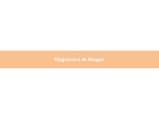 Diagnóstico de Riesgos
 