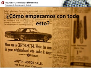 ¿Cómo empezamos con todo
         esto?
 