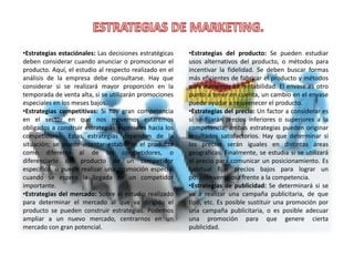 Sobre la organización comercial. Definición de funciones, deberes y responsabilidades de los diferentes niveles comerciales, aumento o ajuste de plantilla, modificación de zonas de venta y rutas, retribución e incentivación de los vendedores, cumplimentación y tramitación de pedidos.