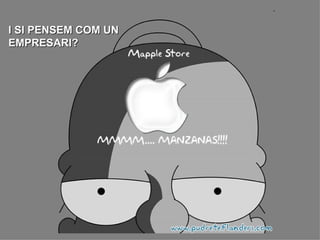 I SI PENSEM COM UN
EMPRESARI?
 