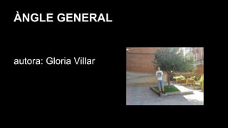 ÀNGLE GENERAL
autora: Gloria Villar
 