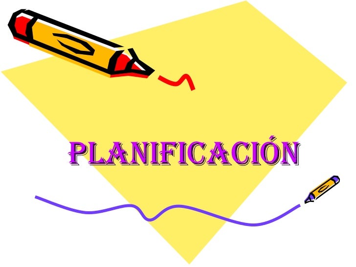planificación