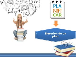 Ejecución de un
plan.
 