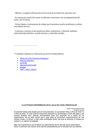 PlanificaciÓn Del Trabajo