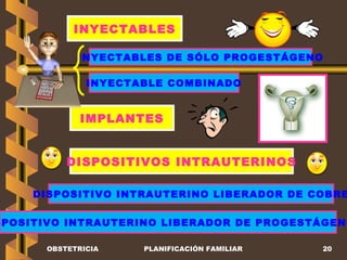 INYECTABLE COMBINADO INYECTABLES DE SÓLO PROGESTÁGENO DISPOSITIVO INTRAUTERINO LIBERADOR DE COBRE OBSTETRICIA PLANIFICACIÓN FAMILIAR INYECTABLES DISPOSITIVOS INTRAUTERINOS DISPOSITIVO INTRAUTERINO LIBERADOR DE PROGESTÁGENO IMPLANTES 