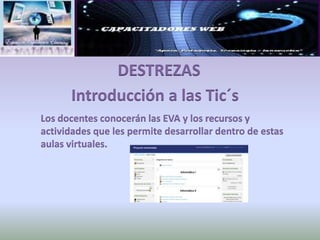  Crear un programa de acción que implique la aplicación de los contenidos de la Metodología PACIE para los docentes.