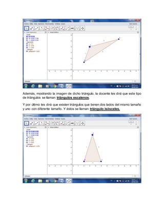 Planificación con geogebra | DOCX