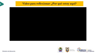 Video para reflexionar: ¿Por qué estoy aquí?
 