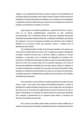 Planificación estratégica y el desarrollo local | PDF