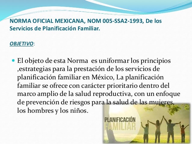 Planificación familiar