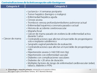 Ginecología y atención primaria: orientación en la práctica clínica. 
M. Lopez Lopez, JJ Escribano Tortora, M.T. Martinez Bermejo 
