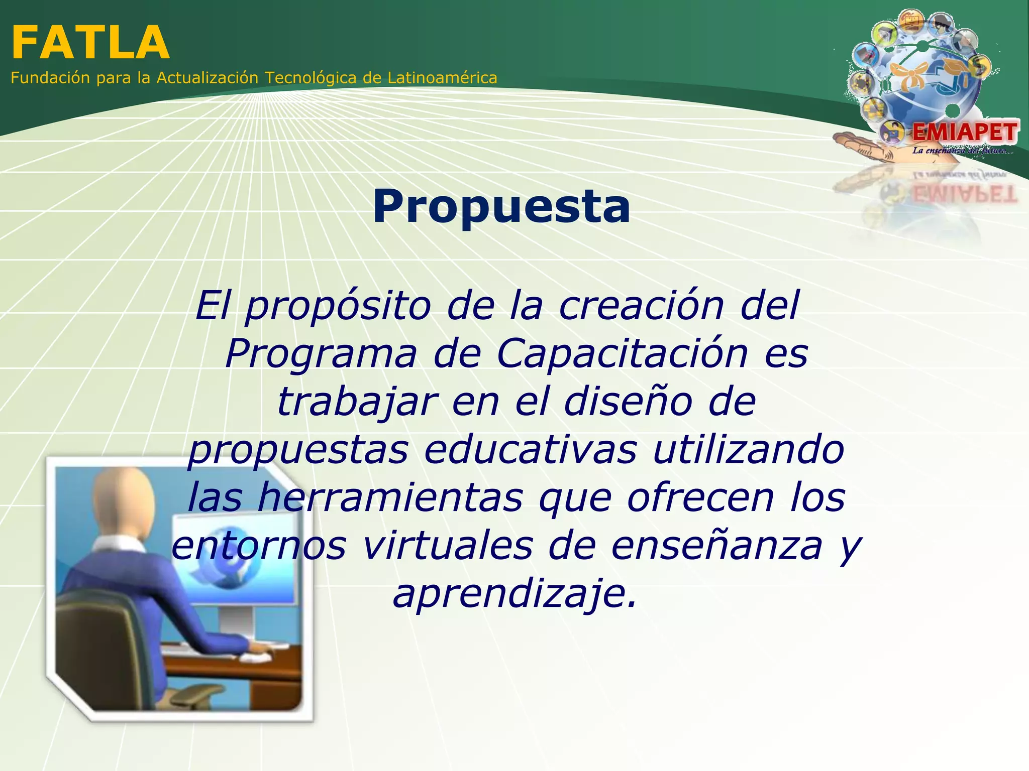 Presentación Propuesta de Capacitación
