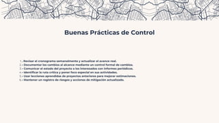 Planificación y Control de Obra: Estrategias para la Gestión Eficiente ...