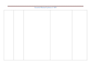 Escuela Manuel Laínez n° 409
 