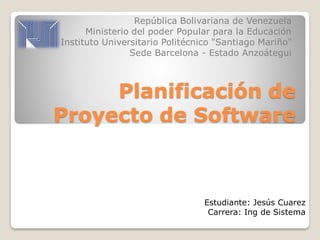 Planificacion de proyecto software  (1)