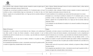 5
Con un plumón o lápiz, realizarán el diseño a ejecutar, tomando en cuenta un espacio para el
título. Seguirán comenzando a decorar el diario de vida.
Terminado esto, en una hoja de cartulina la cortarán de 10 x 8 centímetros aprox, en la que
escribirán su título, en donde deberán elegir uno relacionado con “mi diario de vida o mi
bitácora”, pegarán esto en la portada del diario, en el lugar que más les acomode, dando por
finalizado el diaro.
diario o bitácora. Deberán desocupar la mesa en la cual se realizará el diario, y ubicar cada uno
sus materiales encima de la mesa.
Con un plumón o lápiz, realizarán el diseño a ejecutar, tomando en cuenta un espacio para el
título. Seguirán comenzando a decorar el diario de vida.
S estará al pendiente, de los estudiantes que avancen más lentos para apoyar en su avance.
Terminado esto, en una hoja de cartulina la cortarán de 10 x 8 centímetros aprox, en la que
escribirán su título, en donde deberán elegir uno relacionado con “mi diario de vida o mi
bitácora”, pegarán esto en la portada del diario, en el lugar que más les acomode, dando por
finalizado el diario.
A los estudiantes con más dificultad en la medición se les marcará la medida en la hoja para que
ellos la recorten.
Cierre: (20 minutos)
Finalizando, se les dará a conocer el uso del diario de vida o bitácora, se les explicará que
este deben escribir al menos dos historia semanales, a elección personal, lo cual se
comprobará por parte de la docente una vez a la semana, y que está tendrá una evaluación
mensual acumulativa.
Podrán escribir acerca de los que más les interese, realizado si así gustan un dibujo,
utilizando una plana máximo.
Se les preguntará que aprendieron en clases, y nuevamente acerca de qué les gustaría escribir,
si cuentan con alguna idea, aclarando dudas en todo momento.
Cierre:
Finalizando, se les dará a conocer el uso del diario de vida o bitácora, se les explicará que este
deben escribir al menos dos historia semanales, a elección personal, lo cual se comprobará por
parte de la docente una vez a la semana, y que está tendrá una evaluación mensual acumulativa.
A los estudiantes con NEE se les escribirá las fechas en las que deberán escribir, y se les
marcará un recuadro en la parte inferior del cuaderno para realizar el dibujo correspondiente.
También se les enviará una nota a los padres para recordad el desarrollo de la actividad en los
días solicitados.
Podrán escribir acerca de los que más les interese, realizado si así gustan un dibujo, utilizando
una plana máximo.
Se les preguntará que aprendieron en clases, y nuevamente acerca de qué les gustaría escribir, si
cuentan con alguna idea, aclarando dudas en todo momento.
 