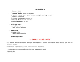 Planificaciones blog