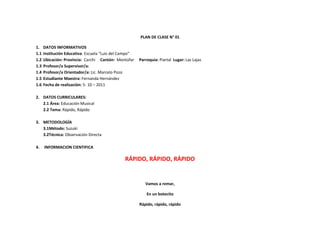 Planificaciones blog