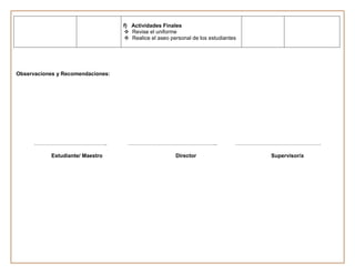 Planificaciones  del primer trimestre