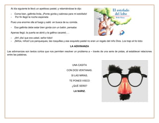 Planificaciones  de refuerzo