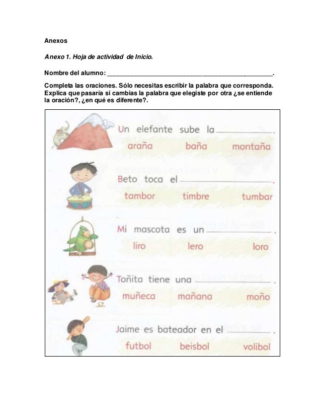 Planificacion Esp Leccion 19 Palabras Con N