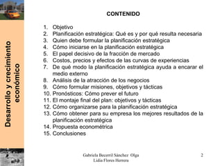 Planificacion Estrategica | PPTX
