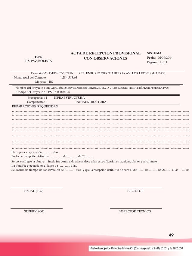 GESTIÓN MUNICIPAL DE PROYECTOS DE INVERSIÓN (CON 