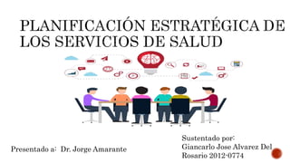 Presentado a: Dr. Jorge Amarante
Sustentado por:
Giancarlo Jose Alvarez Del
Rosario 2012-0774
 