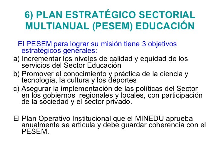 Resultado de imagen para PLANEAMIENTO ESTRATEGICO MINEDU