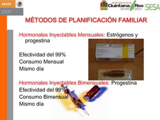 MÉTODOS DE PLANIFICACIÓN FAMILIAR