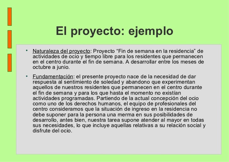 Ejemplo De Ejecucion De Un Proyecto Ejemplo Sencillo