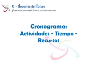 Presupuesto Estimado