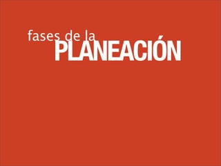 Planificacion Online