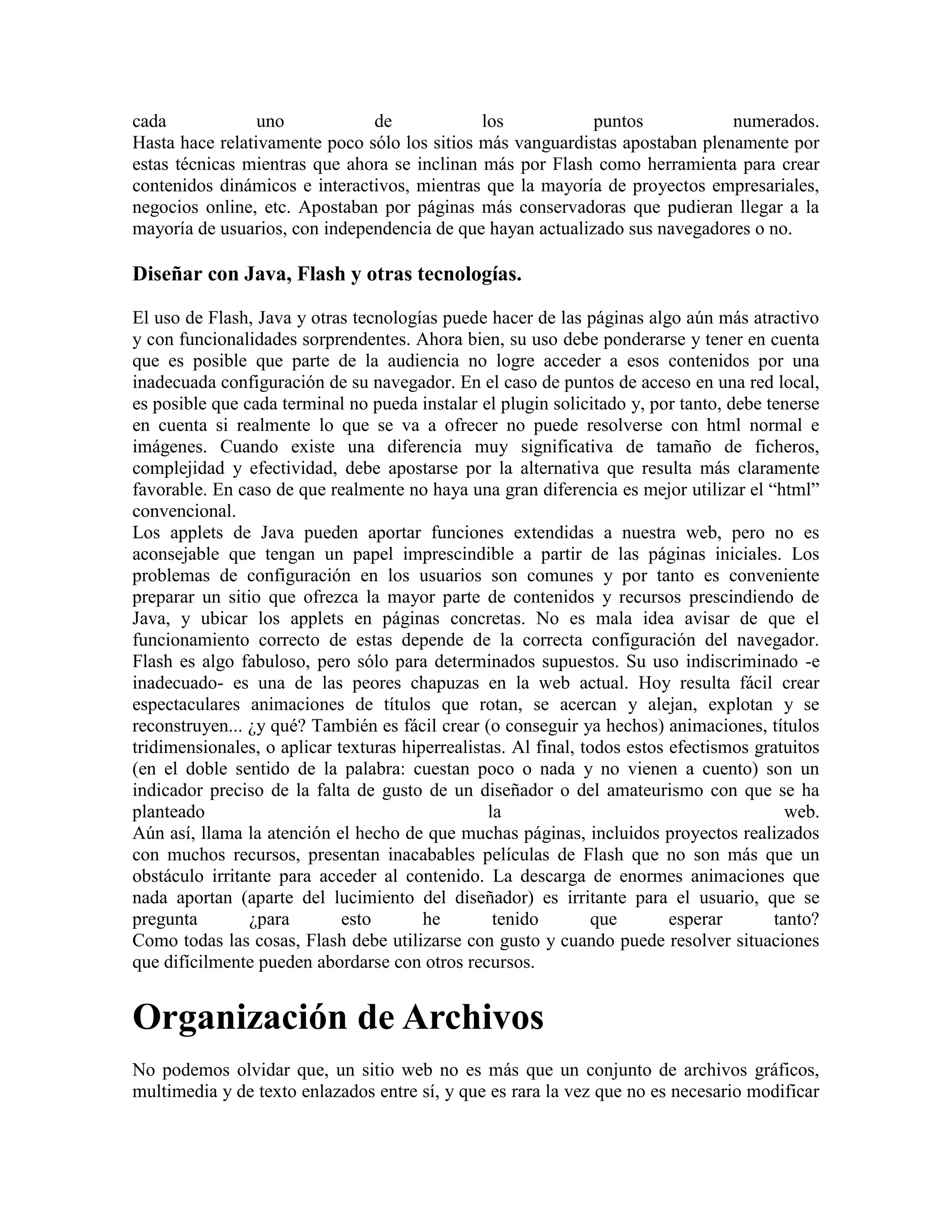 Planificacion web 