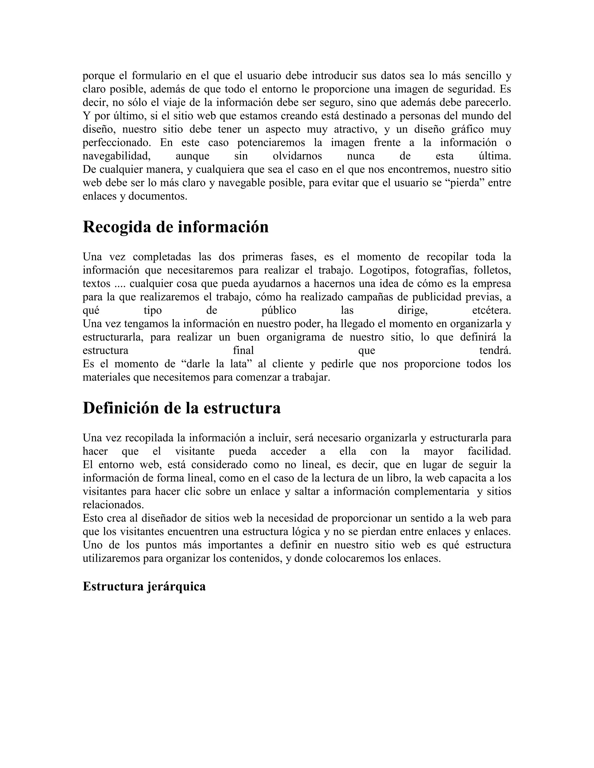 Planificacion web 