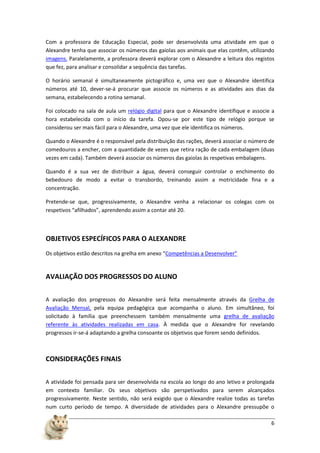 Planificação de atividade | PDF