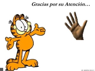 Gracias por su Atención… LIC.  ROSANNA  SILVA  F. 