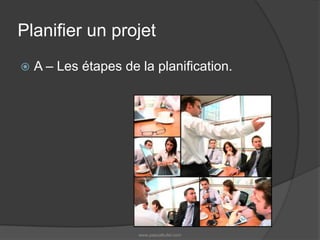 Planifier un projetA – Les étapes de la planification.www.pascalkufel.com