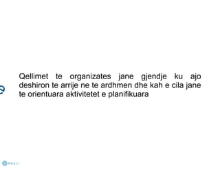 PLANIFIKIMI - Bazat e menaxhimit